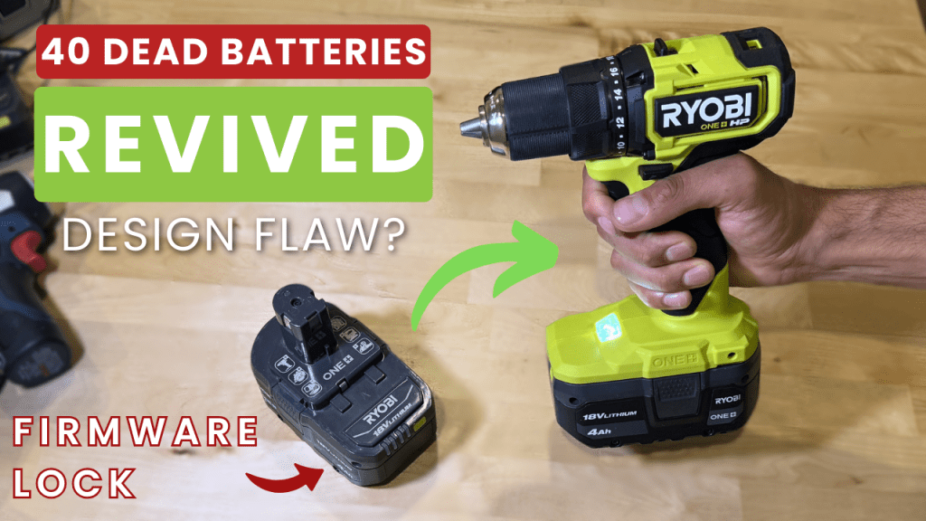 Ryobi Battery Repair&nbsp;Guide